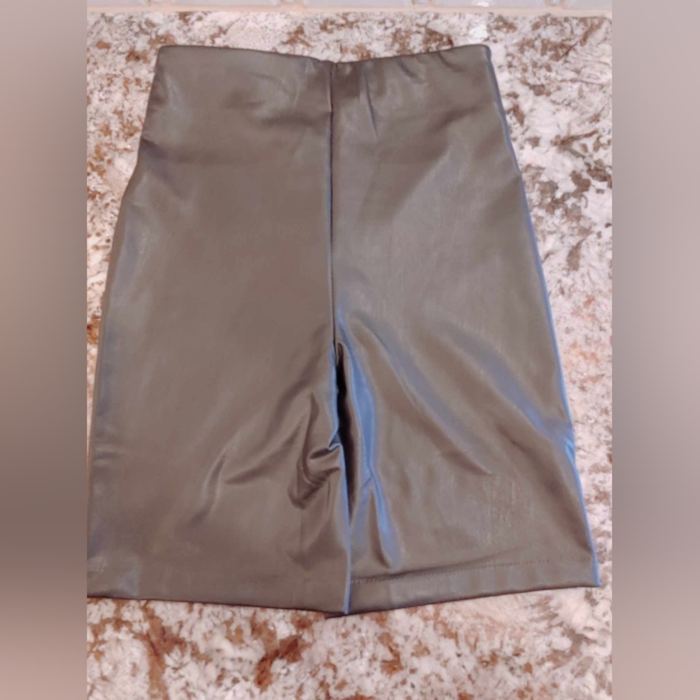 CI SONO FAUX Leather by  shorts